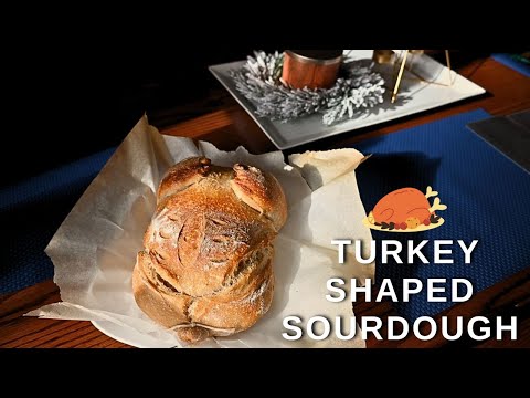 How To Make Turkey Shaped Sourdough Bread Even If You're Not Artistic