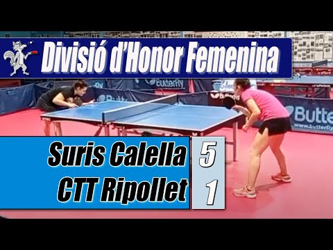 Suris Calella - Autoescola Tatchepol Ripollet 5-1 | DHF | Club Tennis Taula Calella