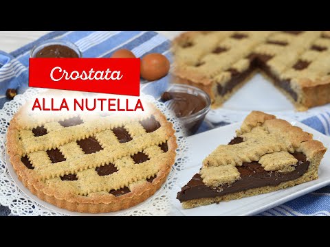 Crostata alla Nutella con frolla alle nocciole: ricetta e trucchi per far restare morbida la nutella