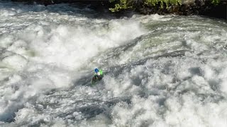 Tumwater Solitude: Sam Grafton Kayaks Wenatchee River Class V and V+