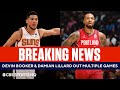 JUST IN: Devin Booker & Damian Lillard OUT Multiple Games | CBS Sports HQ