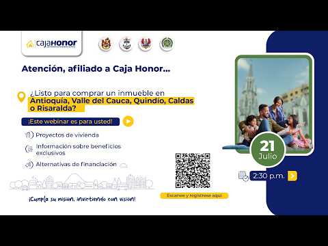 Charla virtual:  oferta inmobiliaria en Antioquia, Valle del Cauca, Quindío, Caldas y Risaralda.