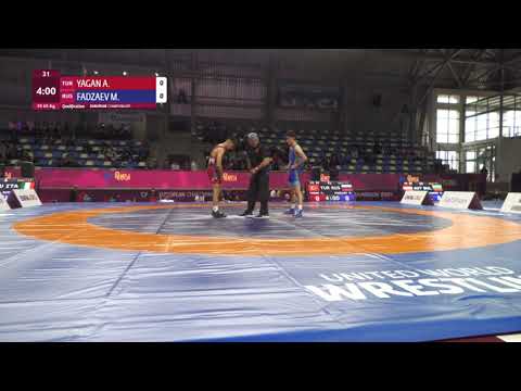 FADZAEV M. (RUS) - YAGAN A. (TUR) 1/16 CADET EUROPEAN CHAMPIONSHIP 2021