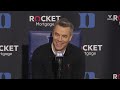 MEN'S BASKETBALL: Duke - Tony Bennett Press Conference