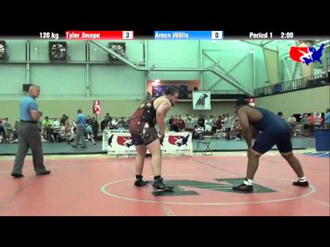 Tyler Swope vs. Amon Willis at 2013 ASICS University Nationals - FS
