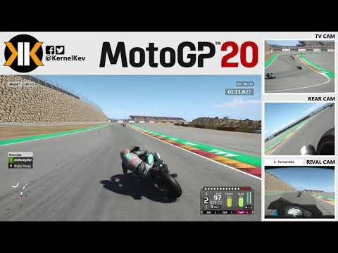 MotoGP 20 | Career Pt 35: 10th place start battle to the podium at Aragon!