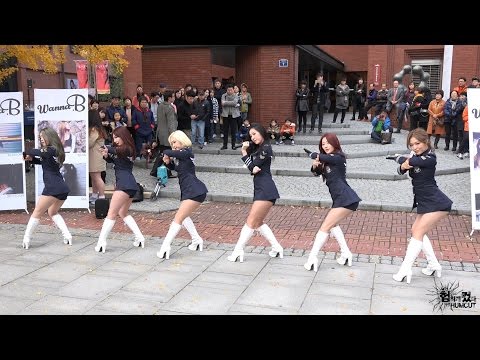 20151115 워너비(WANNA.B) 손들어(Hands Up) @대학로 게릴라공연 직캠 by 험하게컸다