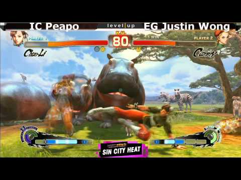 Sin City Heat - AE Top 8  - IC Peapo vs EG Justin Wong (losers)