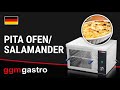 Commercial Electric Salamander Grill / Pita Oven KOMPAKT - 3,6 kW - 220 Volt