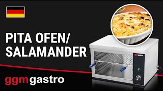 Four à pita électrique / salamandre COMPACT – 2,2 kW – 220 volts