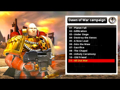 Warhammer 40k: Dawn of War Definitive Edition - FULL Dawn of War Campaign | Gameplay (PC/UHD)