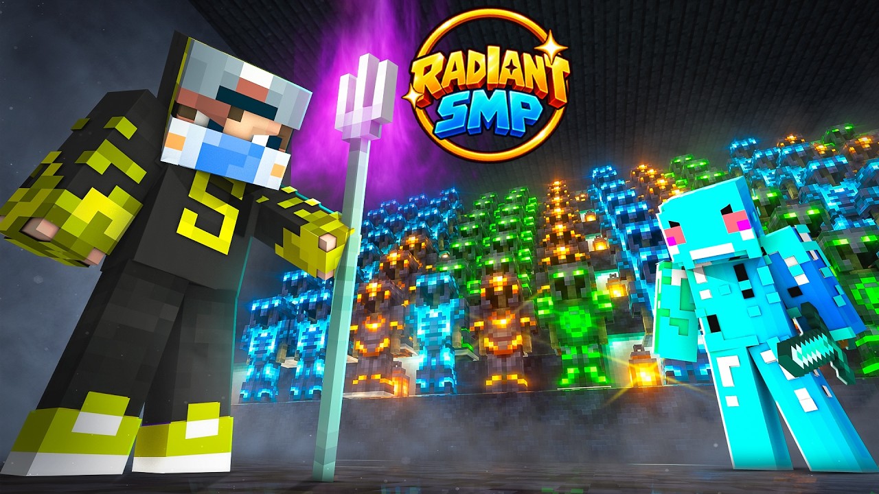 We Built a SECRET Base for WAR in Radiant SMP! || Minecraft