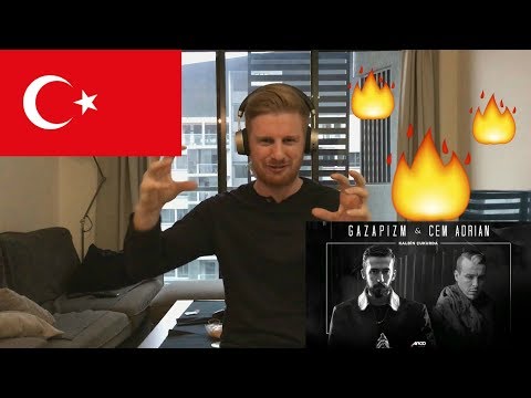 (EPIC!!) Gazapizm - Kalbim Çukurda ft. Cem Adrian // TURKISH RAP REACTION