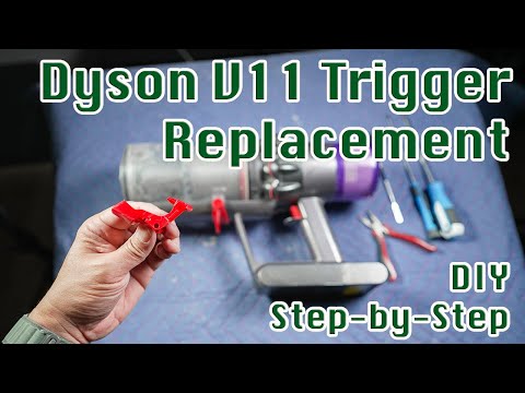 How to Replace Dyson Cordless Vacuum V10 / V11 Trigger | DIY Repair Step-by-Step