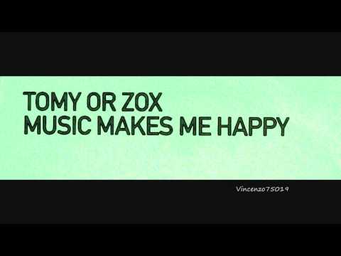 Tomy Or Zox - Music Makes Me Happy (Mainframe Remix) 2001 Promo