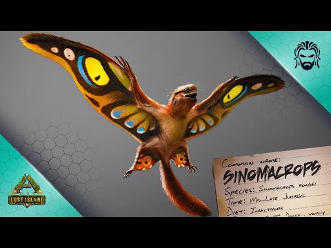 ARKs Next Creature Is Revealed! Sinomacrops Dossier Breakdown! - ARK Lost Island DLC