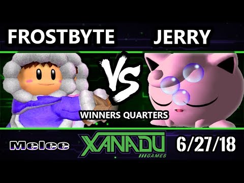 S@X 256 SSBM - Frostbyte (Ice Climbers) Vs. Jerry (Jigglypuff) - Smash Melee Winners Quarters