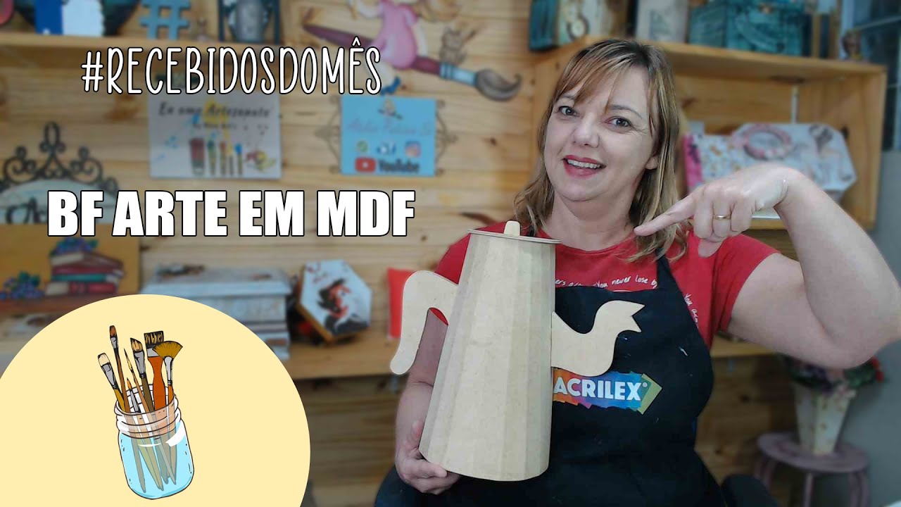 #RECEBIDOSDOMÊS - BF ARTE EM MDF