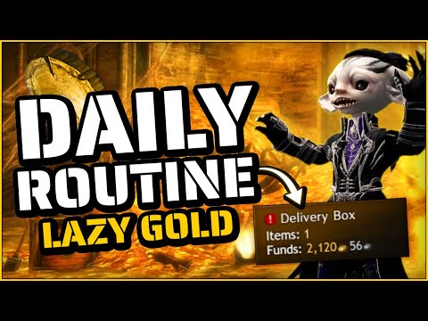 The LAZY Way to Make Gold in Guild Wars 2 | Easy Daily Routine