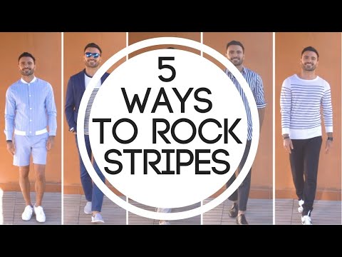 How to Style Stripes - Men Style Guide (Spring Summer outfits)