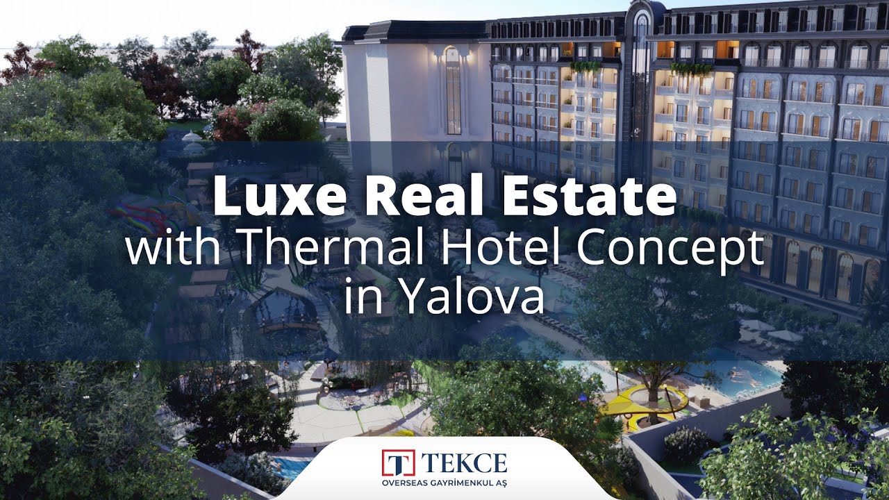 Yalova'da Termal Otel Konseptli Projede Ultra Lüks Daireler