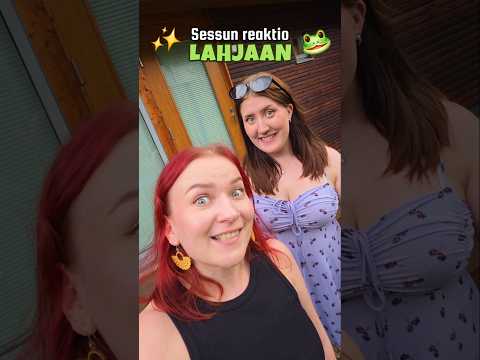 Annoin Sessulle läksiäislahjan... 😱🐸 (@sessu-nen)