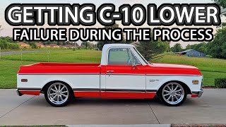 Trying to Lower the Chevrolet C-10 More (Didn't go as planned)