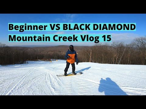 Taking my NOOB Friend Down a Black Diamond Without Telling Him | Mountain Creek Vlog 15