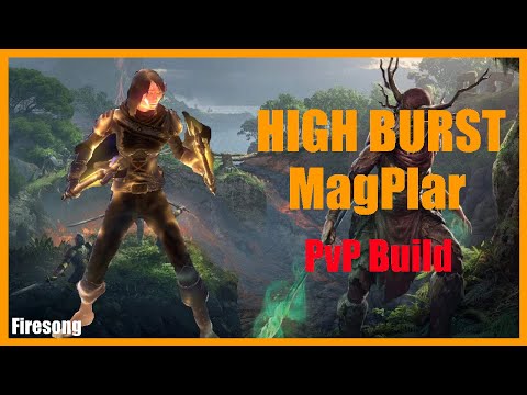 ESO PvP - HIGH Burst MagPlar Build Tutorial [Firesong Chapter]