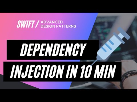 How to Implement Dependency Injection In iOS [Swift 5, iOS 12, Step-by-Step] thumbnail