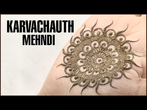 An Easy Mehndi Design That You Can Do At Home