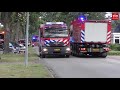 Grote brand in loods in Schoonoord