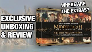 Download Lagu MIDDLE EARTH 4K UHD ULTIMATE COLLECTOR’S EDITION UNBOXING u0026 REVIEW | LORD OF THE RINGS u0026 THE HOBBIT Thumbnail