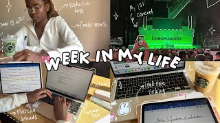 ⋆𐙚 WEEKLY STUDY VLOG📝 | productivity, a-level week, lots of matcha, tyler concert + study techniques