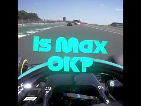 Lewis Hamilton asked about Max Verstappen is he's okay after the British gp crash