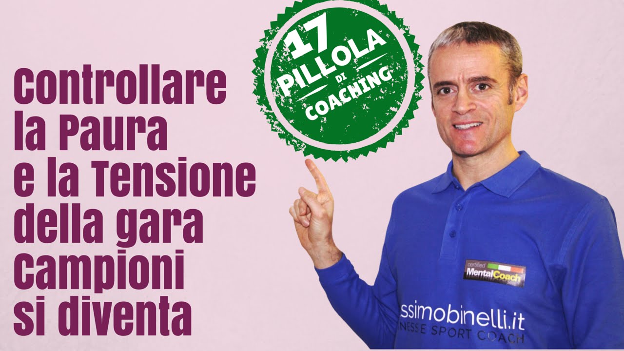 Controllare la Paura e la Tensione della gara (Campioni si diventa)