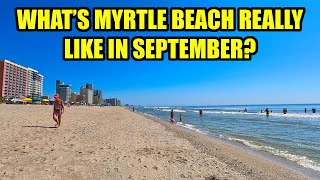 What's Myrtle Beach REALLY Like in September? Crowd Levels, Weather, Events &amp; More!