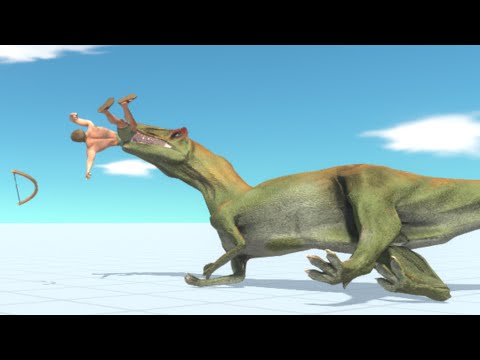 ALLOSAURUS vs EVERY UNIT #2 - Animal Revolt Battle Simulator