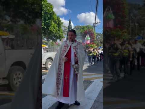 Procesión de Santa Juana por la celebración de los Santos Niños Inocentes