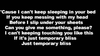 The Cab Temporary Bliss lyrics
