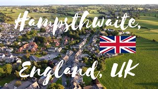 🏡 Hampsthwaite Near Harrogate, North Yorkshire, England Drone Flight Video | Wor