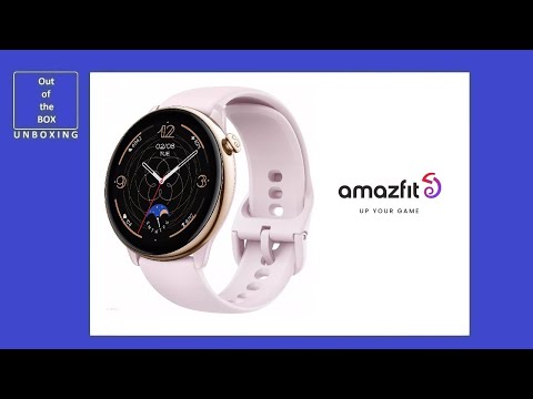 Huami Amazfit GTR Mini UNBOXING smartwatch