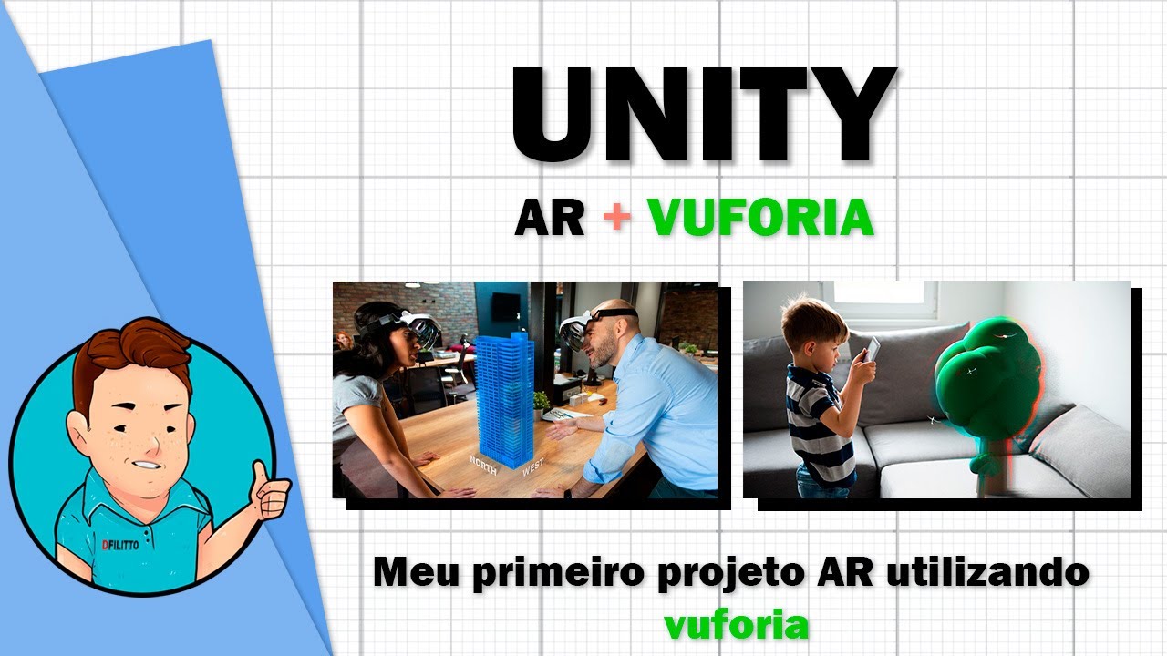 Unity + Vuforia 2022 - Aprenda como criar um projeto AR (Realidade aumentada) utilizando o Vuforia