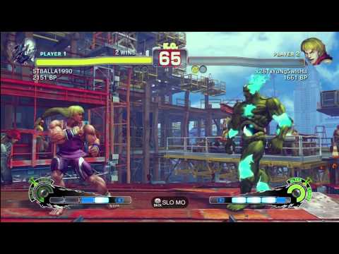 SSF4 Endless Battle: STBALLA1990( Seth ) vs x281xYuNgSwIsHa( Ken )