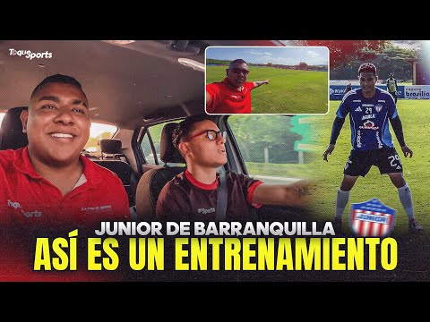 T1: E9 😎 ¡ASÍ ES UN ENTRENAMIENTO de JUNIOR DE BARRANQUILLA! 🔥 A MUCHA INTENSIDAD!