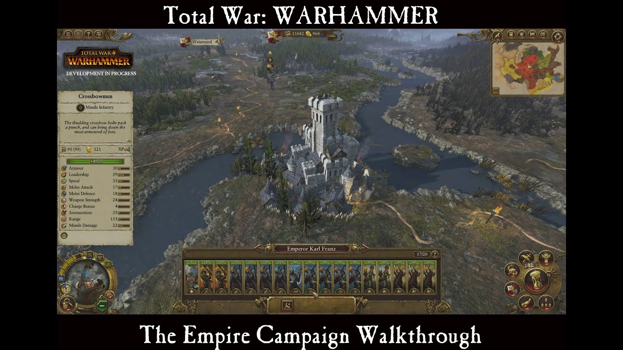 Total War: WARHAMMER - Empire Campaign Walkthrough - YouTube