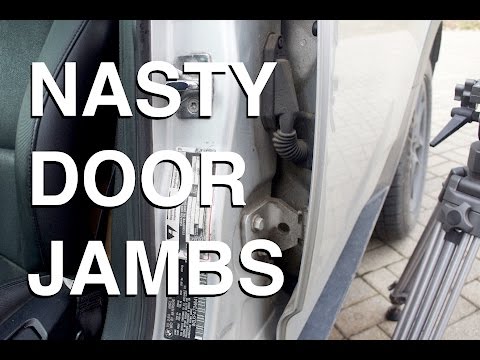 How to Degrease Door Jambs Video