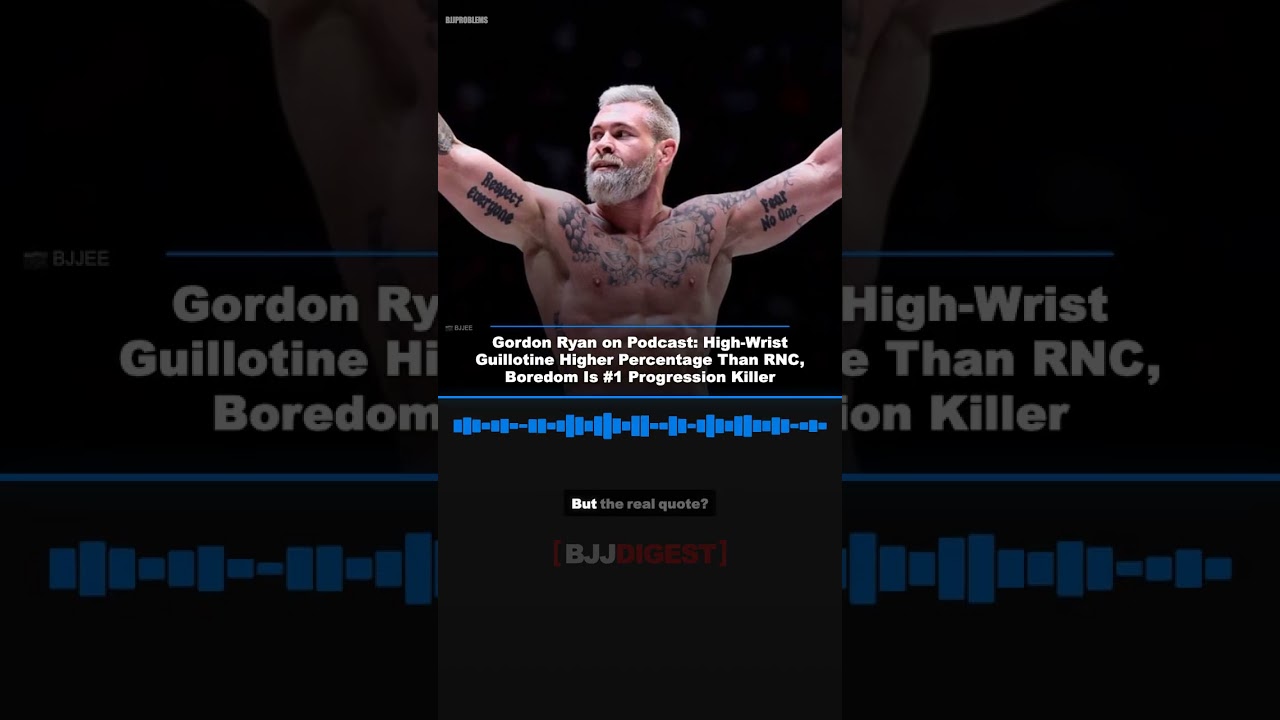 Gordon Ryan: Guillotine Finishes More Than RNC #Shorts