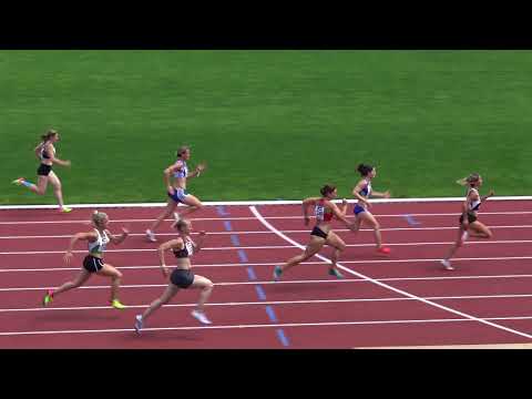 Deutsche Leichtathletik-Seniorenmeisterschaften 2018 - 100m Finale W35