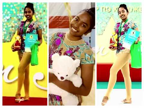 Rhythmic Gymnastics Champion Ananya Garikapati Exclusive vedio